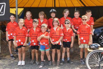 Das Mountainbiketeam "Schwarze Berge"