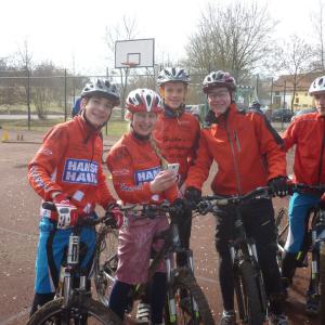 Das Mountainbiketeam "Schwarze Berge"