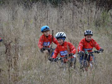 Training beim Mountainbike-Team "Schwarze Berge" aus der Rhön